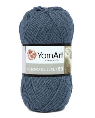 Пряжа YarnArt 'Merino de Lux' 100гр 280м (50% шерсть, 50% акрил) (3088 темно-серый) арт. АРС-50801-1-АРС0000915134