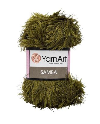 Пряжа YarnArt 'Samba' травка 100гр 150м (100% полиэстер) (530 болотный) арт. АРС-50803-1-АРС0000915164