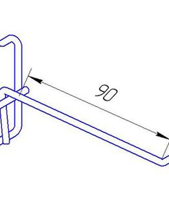 Крючки на сетку на подвесе L-90 ВЛ арт. АРС-55551-1-АРС0000968438