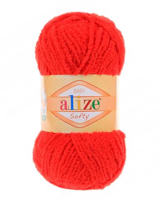 Пряжа ALIZE 'Softy' (100% микрополиэстер) (56 красный) арт. АРС-51059-1-АРС0000984127