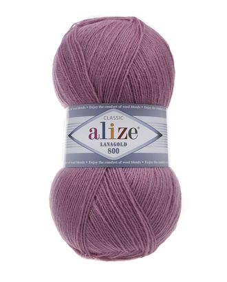 Пряжа ALIZE 'Lanagold 800' 100гр.,730м (49%шерсть, 51%акрил) (28 роза) арт. АРС-51074-1-АРС0000991342