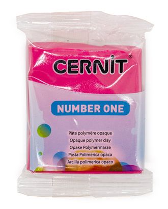 CE0900056 Пластика полимерная запекаемая 'Cernit № 1' 56-62 гр. (481 малиновый) арт. АРС-4105-1-АРС0001080752