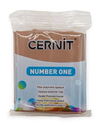 CE0900056 Пластика полимерная запекаемая 'Cernit № 1' 56-62 гр. (812 светло-коричневый) арт. АРС-4112-1-АРС0001080817