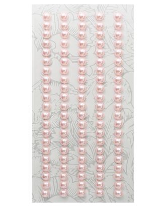 Декоративные наклейки 'Жемчуг', 5 мм, 'Астра' (Z4 розовый) арт. АРС-8641-1-АРС0001154091