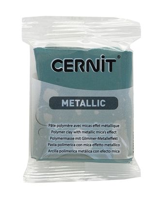 CE0870056 Пластика полимерная запекаемая 'Cernit METALLIC' 56 гр. (054 тюркиз золото) арт. АРС-9642-1-АРС0001169386