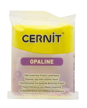 CE0880056 Пластика полимерная запекаемая 'Cernit OPALINE' 56 гр. (717 первичный желтый) арт. АРС-9658-1-АРС0001169403