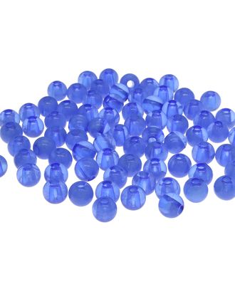 Бусины полупрозрачные 2006 пластик, 6мм, 20гр (170+/-10шт) Астра (043 светло-синий) арт. АРС-12644-1-АРС0001200565