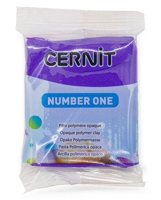 CE0900056 Пластика полимерная запекаемая 'Cernit № 1' 56-62 гр. (900 фиолетовый) арт. АРС-16150-1-АРС0000805514