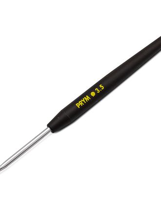 195175 Крючок для вязания с цветной ручкой, алюминий, 3,5 мм*14 см, Prym арт. АРС-17407-1-АРС0000814714
