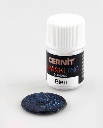 CE6120005 Мика-порошок (слюда) Diamond/бриллиантовый 'SPARKLING POWDER' 5гр. Cernit (200 bleu/голубой) арт. АРС-30518-1-АРС0001169428