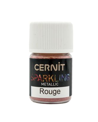 CE6100003 Мика-порошок (слюда) Metallic /металлик 'SPARKLING POWDER' 3 гр. Cernit (400 rouge/красный) арт. АРС-31311-1-АРС0001129400