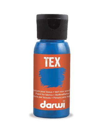 DA0100050 Краска для ткани Darwi TEX, 50 мл (214 небесно-голубой) арт. АРС-32010-1-АРС0001239690