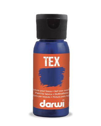 DA0100050 Краска для ткани Darwi TEX, 50 мл (236 темно-синий) арт. АРС-32012-1-АРС0001239692