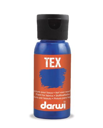 DA0100050 Краска для ткани Darwi TEX, 50 мл (256 ультрамарин) арт. АРС-32014-1-АРС0001239694