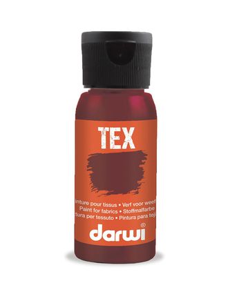 DA0100050 Краска для ткани Darwi TEX, 50 мл (470 регина красный) арт. АРС-32017-1-АРС0001239697
