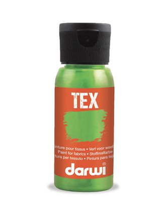 DA0100050 Краска для ткани Darwi TEX, 50 мл (627 зеленый неон) арт. АРС-32023-1-АРС0001239704