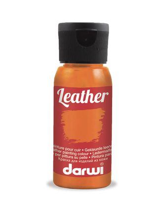 DA0420050 Краска для кожи Darwi LEATHER, 50мл (752 оранжевый) арт. АРС-32072-1-АРС0001240225