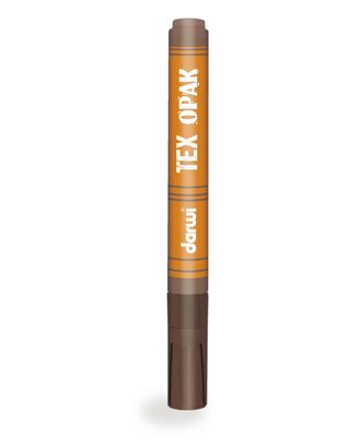 DA0160013 Маркер для ткани Darwi TEX OPAK, 2мм (укрывистый) (805 темно-коричневый) арт. АРС-32086-1-АРС0000809388