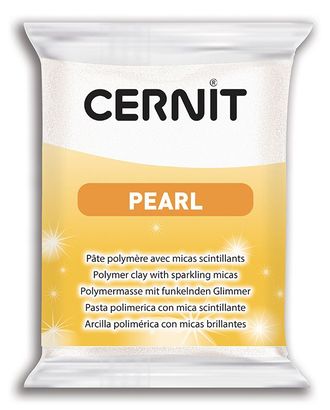 CE0860056 Пластика полимерная запекаемая 'Cernit PEARL' 56 гр (085 жемчужно-белый) арт. АРС-34304-1-АРС0001239673