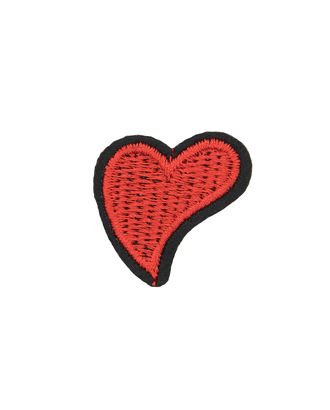 Термоаппликация 'Сердце', красное, 3.1*3см, Hobby&Pro арт. АРС-34595-1-АРС0001244747