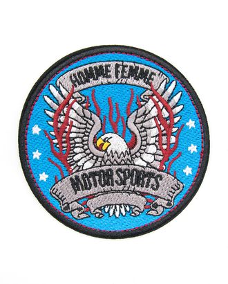 Термоаппликация 'Мотоспорт 'Ноmme Femme', 8.5см, Hobby&Pro арт. АРС-34762-1-АРС0001237543