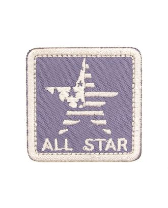 Термоаппликация 'Герб 'ALL STAR', лиловый, 4.4*4.4см, Hobby&Pro арт. АРС-34770-1-АРС0001237551
