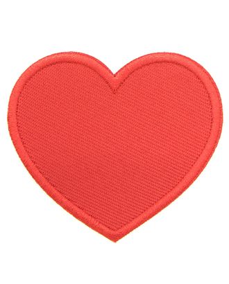 Термоаппликация 'Сердце', красное, 5.6*6.2см, Hobby&Pro арт. АРС-34774-1-АРС0001237555