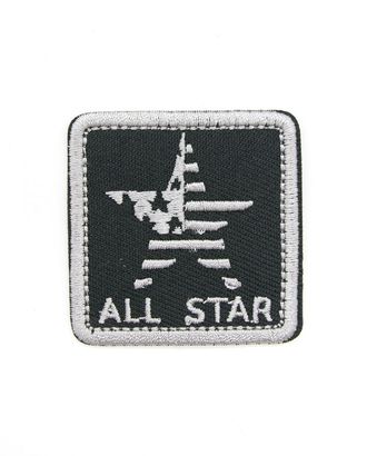 Термоаппликация 'Герб 'ALL STAR', черный, 4.4*4.4см, Hobby&Pro арт. АРС-34783-1-АРС0001237564