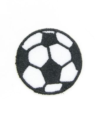 Термоаппликация 'Футбольный мяч', маленький, 3.9*3.9см, Hobby&Pro арт. АРС-34785-1-АРС0001237566