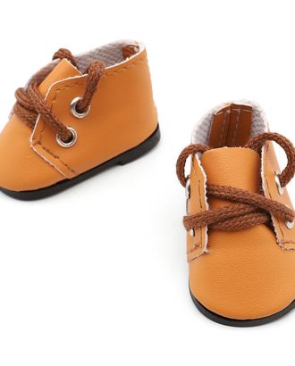 SH-0062 Обувь для кукол, 1 пара, Astra&Craft (коричневый) арт. АРС-40294-1-АРС0001258065