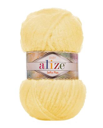 Пряжа Alize 'Softy Plus' 100г 120м (100% микрополиэстер) (13 желтый) арт. АРС-43873-1-АРС0001176608