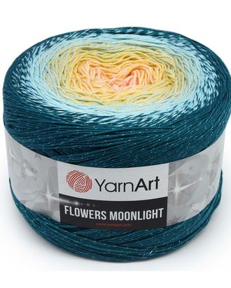 Пряжа YarnArt 'Flowers Moonlight' 260гр 1000м (53% хлопок, 43% полиакрил, 4% металлик) (3270 секционный) арт. АРС-44038-1-АРС0001225087