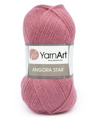 Пряжа YarnArt 'Angora Star' 100гр 500м (20% тонкая шерсть, 80% акрил) (3017 старая роза) арт. АРС-44077-1-АРС0001228208