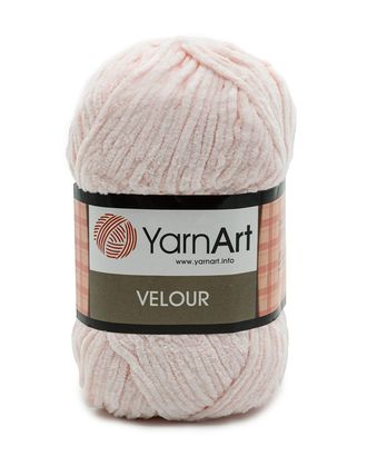 Пряжа YarnArt 'Velour' 100г 170м (100% микрополиэстер) (866 нежно-розовый) арт. АРС-44124-1-АРС0001233739