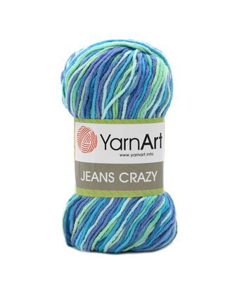 Пряжа YarnArt 'Jeans Crazy' 50гр 160м (55% хлопок, 45% полиакрил) (7204 секционный) арт. АРС-44831-1-АРС0001146479