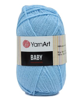 Пряжа YarnArt 'Baby' 50гр 150м (100% акрил) (215 св.голубой) арт. АРС-44923-1-АРС0000811525