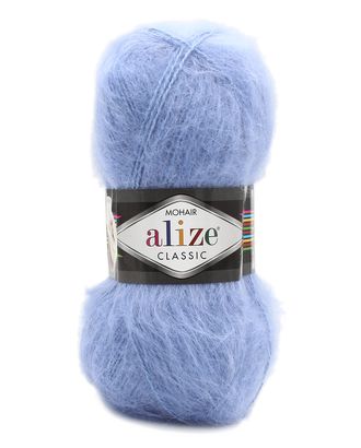 Пряжа ALIZE 'Mohair classic new' 100гр. 200м (25%мохер, 24%шерсть, 51%акрил) (40 голубой) арт. АРС-45873-1-АРС0001086130