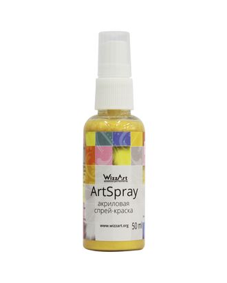 Спрей-Краска ArtSpray, золото майя 50мл Wizzart арт. АРС-46061-1-АРС0001117940