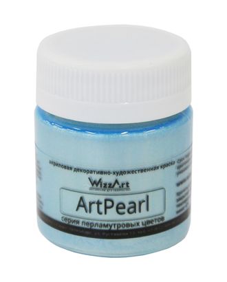 Краска акриловая ArtPearl Хамелеон голубой, 40мл Wizzart арт. АРС-46113-1-АРС0001118115