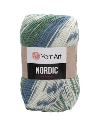 Пряжа YarnArt 'Nordic' 150гр 510м (20% шерсть, 80% акрил) (654 меландж) арт. АРС-46964-1-АРС0001210477