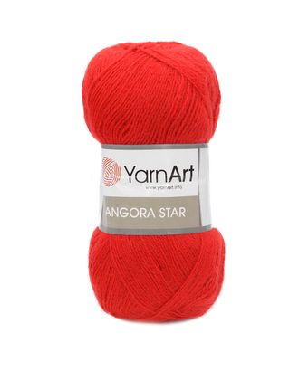 Пряжа YarnArt 'Angora Star' 100гр 500м (20% тонкая шерсть, 80% акрил) (156 ярко-красный) арт. АРС-47017-1-АРС0001213050