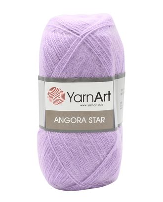 Пряжа YarnArt 'Angora Star' 100гр 500м (20% тонкая шерсть, 80% акрил) (9560 нежно-сиреневый) арт. АРС-47540-1-АРС0001228207