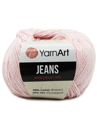 Пряжа YarnArt 'Jeans' 50гр 160м (55% хлопок, 45% полиакрил) (74 пудровый) арт. АРС-47692-1-АРС0001233621