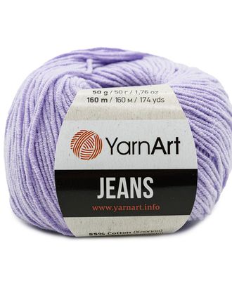 Пряжа YarnArt 'Jeans' 50гр 160м (55% хлопок, 45% полиакрил) (89 лаванда) арт. АРС-47699-1-АРС0001233628