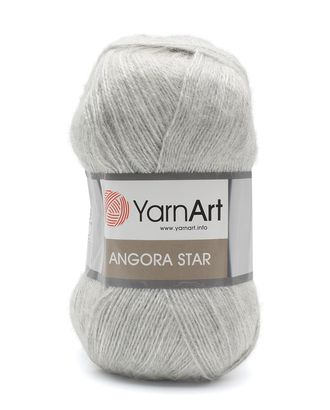Пряжа YarnArt 'Angora Star' 100гр 500м (20% тонкая шерсть, 80% акрил) (282 серое небо) арт. АРС-47716-1-АРС0001233668