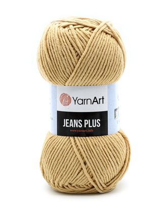 Пряжа YarnArt 'Jeans Plus' 100гр 160м (55% хлопок, 45% полиакрил) (07 карамельный) арт. АРС-47782-1-АРС0001233781