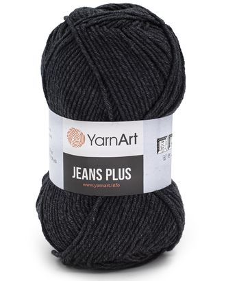 Пряжа YarnArt 'Jeans Plus' 100гр 160м (55% хлопок, 45% полиакрил) (28 графит) арт. АРС-47784-1-АРС0001233783