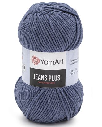 Пряжа YarnArt 'Jeans Plus' 100гр 160м (55% хлопок, 45% полиакрил) (68 джинсовый) арт. АРС-47789-1-АРС0001233788