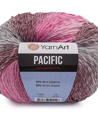 Пряжа YarnArt 'Pacific' 50гр 200м (20% шерсть, 80% акрил) (310 меланж) арт. АРС-47864-1-АРС0001234221