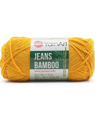 Пряжа YarnArt 'Jeans bamboo' 50гр 150м (50% бамбук, 50% полиакрил) (107 горчица) арт. АРС-48604-1-АРС0001249339